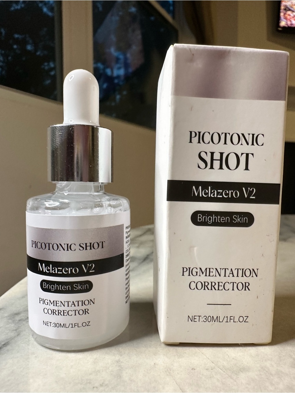 Picotonic Shot Melazero V2 Brightening Serum - White
